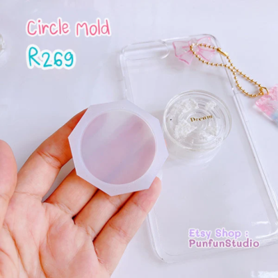 R269 Circle Mold A / Circle Mold / Silicone Mold