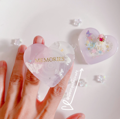 R270 Heart Mold D / Heart Mold / Silicone Mold