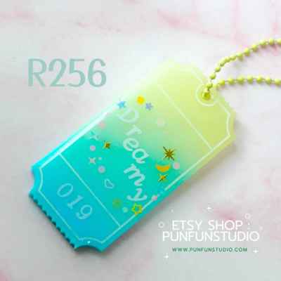 R256 Ticket Mold C / Ticket Mold / Silicone Mold
