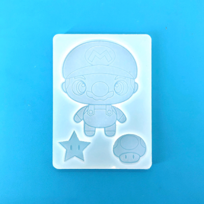 Mario Mold / Super Hero Mold / Silicone Mold