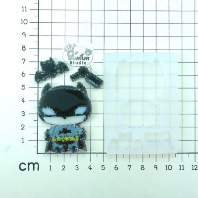 Super Hero Batman, Captain America Mold / Super Hero Mold / Silicone Mold