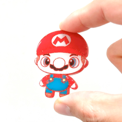 Mario Mold / Super Hero Mold / Silicone Mold