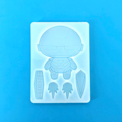 Iron man Mold / Super Hero Mold / Silicone Mold