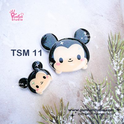 TSM 11 Cutie Boy Mouse / Tsum Tsum Mold / Kawaii Mold / Silicone Mold