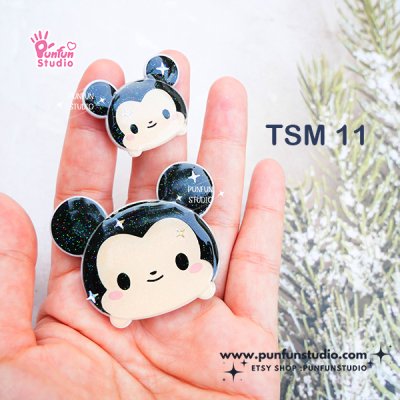 TSM 11 Cutie Boy Mouse / Tsum Tsum Mold / Kawaii Mold / Silicone Mold
