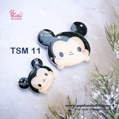 TSM 11 Cutie Boy Mouse / Tsum Tsum Mold / Kawaii Mold / Silicone Mold