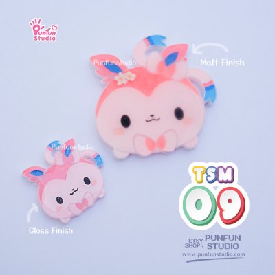 TSM 01-09 Mold Set / free a GM 02 Mold, 9 Shaker bits + a Hologram tag / Eev Tsum Tsum / Pokemold / Silicone Mold
