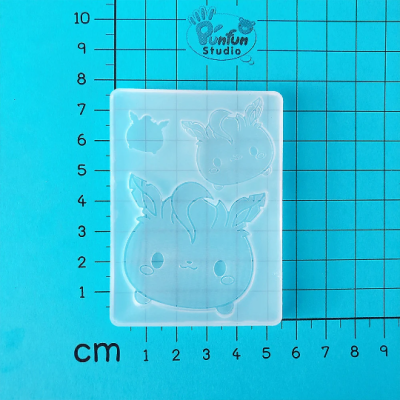 Leafe Tsum Tsum Mold / Pokemold / Silicone Mold