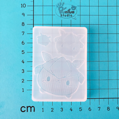 Glace Tsum Tsum Mold / Pokemold / Silicone Mold