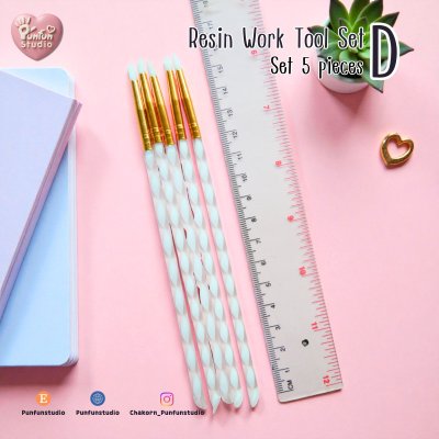 Resin Work Tool Set D / Set 5 pieces