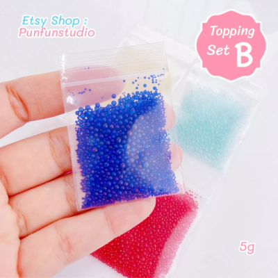 Clear_Bubble_Beads_Dark_Blue