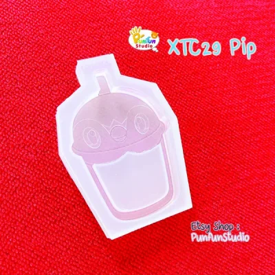 XTC 21-32 Pokemold X Tea Cup Mold Set / 12 Mold + Free 2 CSM Eev x Tea Cup / Shaker Mold / Pokemold / Silicone Mold
