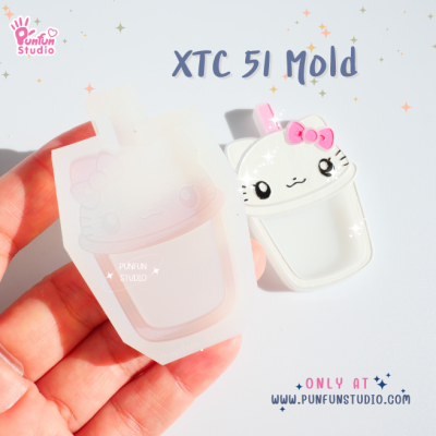 Cutie Kitty X Tea Cup Mold