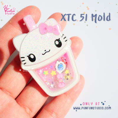 Cutie Kitty X Tea Cup Mold