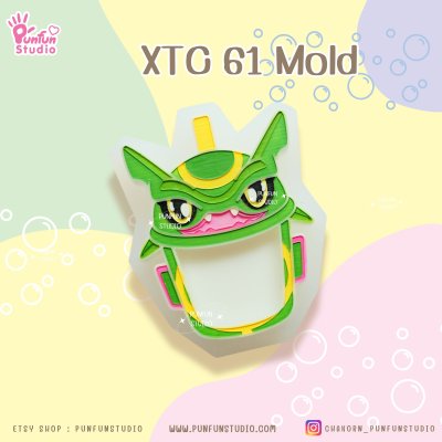 Rayquaza Tea Cup Shaker Mold