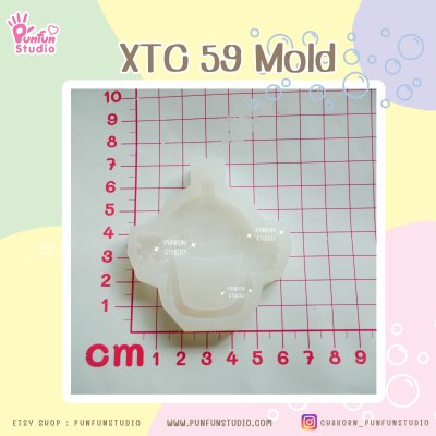 Kyogre Tea Cup Shaker Mold
