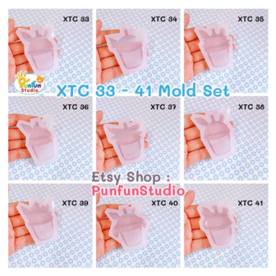 Eev Evo x Tea Cup Shaker Molds