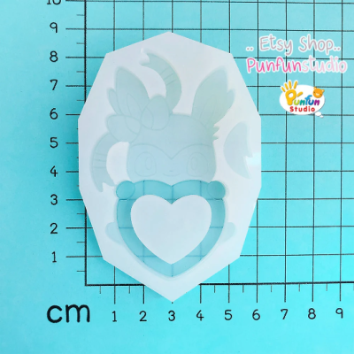 Sylve x Heart Shaker Mold / Pokemold / Silicone Mold