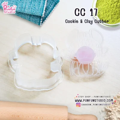 CC 17 Toothless Cookie & Clay Cutter / Cookie Cutter / Polymer Cutter / Fondant Cutter / Play-Doh Cutter