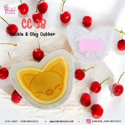 CC 31-38 SK Animal Cookie & Clay Cutter / K-Pop / Cookie & Clay Cutter / Cookie Cutter / Polymer Cutter / Fondant Cutter