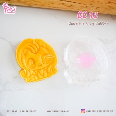 CC 91-96 Pony Cookie & Clay Cutter / Cartoon / Cookie Cutter / Polymer Cutter / Fondant Cutter