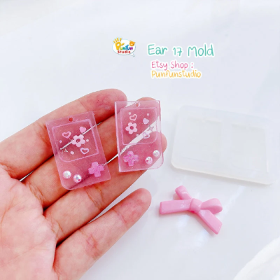 Game Boy Earring Mold 