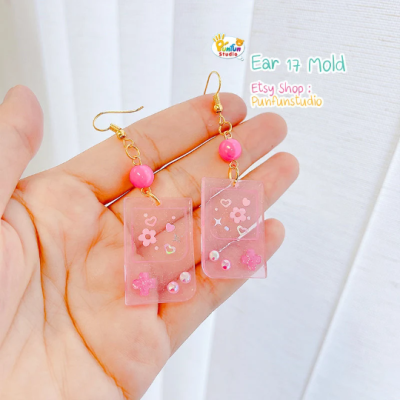 Game Boy Earring Mold 
