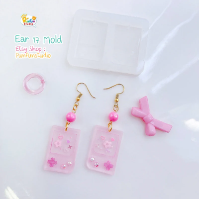 Game Boy Earring Mold 