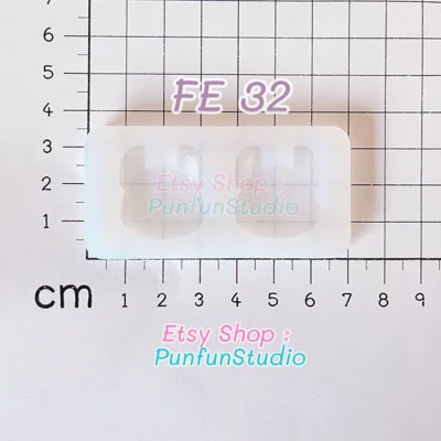 FE 29-34 Mold Set / Face Earring Mold / Silicone Mold / UV Resin Mold