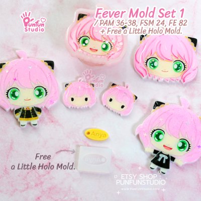 Anya forger Mold Set