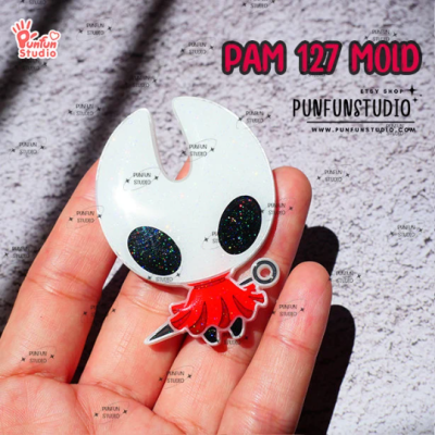 PAM 126-133 Hollow Mold Set / Painting Anime Mold / 8 Molds + Free GM 07 HoLo Mold/ Silicone Mold