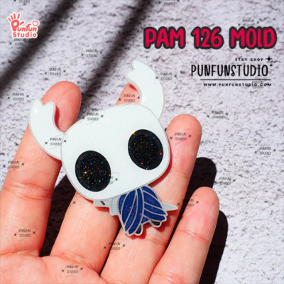 PAM 126-133 Hollow Mold Set / Painting Anime Mold / 8 Molds + Free GM 07 HoLo Mold/ Silicone Mold