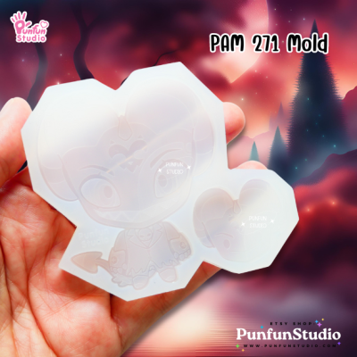 Helluva Boss Mold PAM 271, 272, 273, 274, 275, 338, 359 / Painting Anime Mold / Silicone Mold