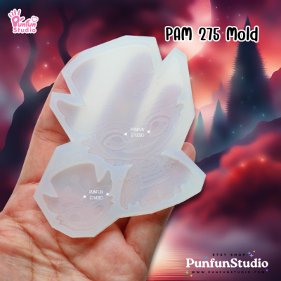 Helluva Boss Mold PAM 271, 272, 273, 274, 275, 338, 359 / Painting Anime Mold / Silicone Mold