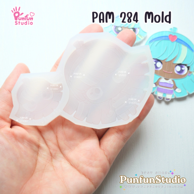 PAM 281, 282, 283, 284 Molds / Powerfluff Girl / Painting Anime Mold / Silicone Mold