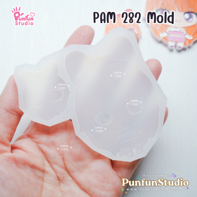 PAM 281, 282, 283, 284 Molds / Powerfluff Girl / Painting Anime Mold / Silicone Mold