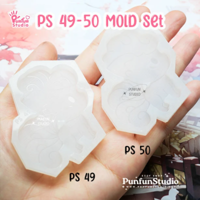 PS 49-50 Mold Set / Vulp, Alolan Vulp / 2 molds / Pokemold / Silicone Mold