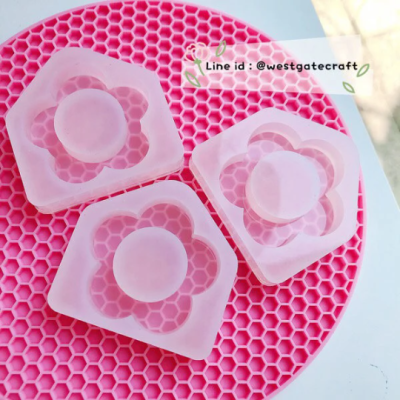 S013 Flower Shaker Mold, CSM S013 / Shaker Mold / Cover Sheet Mold /Silicone Mold