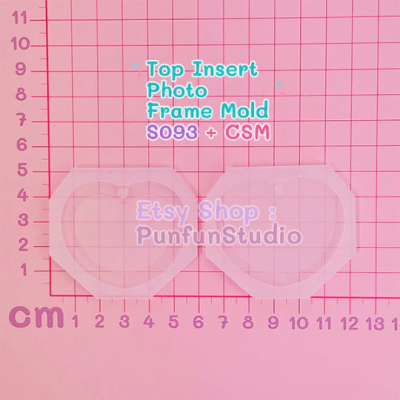 S093-S098 Set Mold / Top Insert Photo Frame Mold + CSM / Photo Frame Mold / Silicone Mold