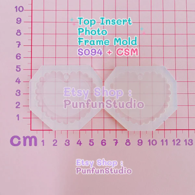S093-S098 Set Mold / Top Insert Photo Frame Mold + CSM / Photo Frame Mold / Silicone Mold