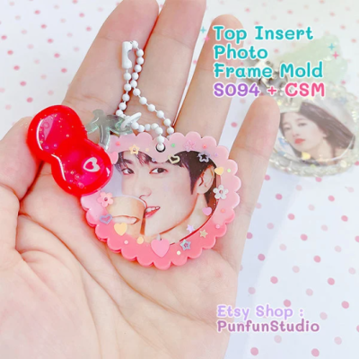 S093-S098 Set Mold / Top Insert Photo Frame Mold + CSM / Photo Frame Mold / Silicone Mold