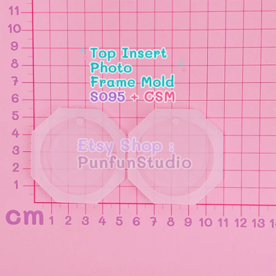 S093-S098 Set Mold / Top Insert Photo Frame Mold + CSM / Photo Frame Mold / Silicone Mold