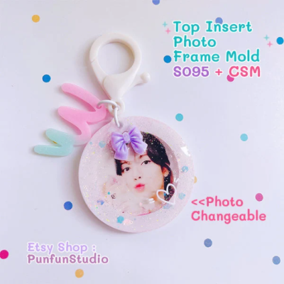 S093-S098 Set Mold / Top Insert Photo Frame Mold + CSM / Photo Frame Mold / Silicone Mold