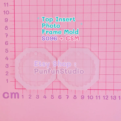 S093-S098 Set Mold / Top Insert Photo Frame Mold + CSM / Photo Frame Mold / Silicone Mold