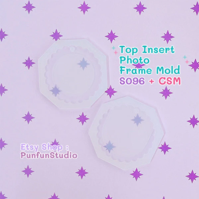 S093-S098 Set Mold / Top Insert Photo Frame Mold + CSM / Photo Frame Mold / Silicone Mold