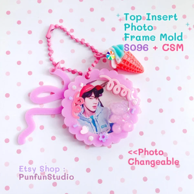 S093-S098 Set Mold / Top Insert Photo Frame Mold + CSM / Photo Frame Mold / Silicone Mold