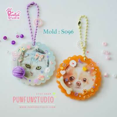 S093-S098 Set Mold / Top Insert Photo Frame Mold + CSM / Photo Frame Mold / Silicone Mold