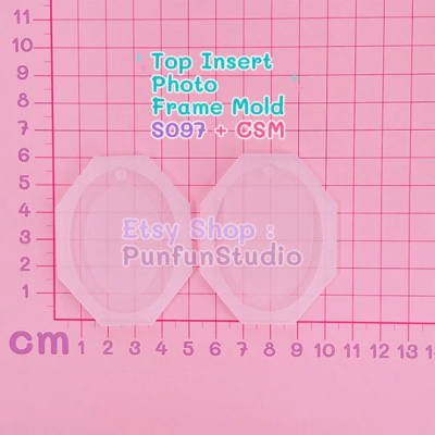 S093-S098 Set Mold / Top Insert Photo Frame Mold + CSM / Photo Frame Mold / Silicone Mold
