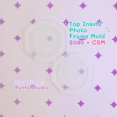 S093-S098 Set Mold / Top Insert Photo Frame Mold + CSM / Photo Frame Mold / Silicone Mold