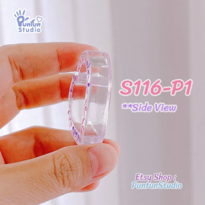S116 ,S116-P1 Heart Shaker Mold, CSM S116 / Cover Sheet Mold / Silicone Mold(copy)